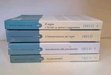 FREUD Lotto 4 libri Newton - Il sogno Psicoanalisi Interpretazione dei sogni