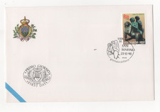 SAN MARINO - FDC - 1998 - GIORNATA - DELL - ARTE - EMILIO - GRECO