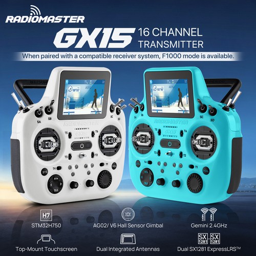Radiomaster gx15 canali - radiomaster, 16