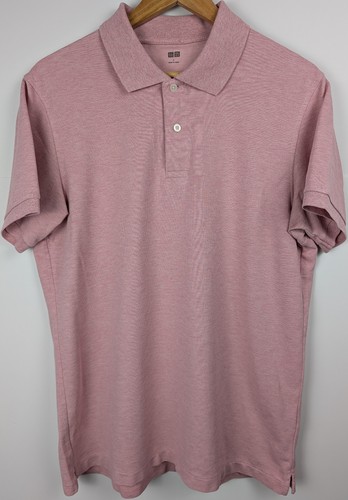Polo uniqlo uomo grande rosa - uniqlo,