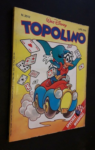 Topolino libretto 2012 - libretto, del
