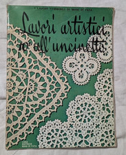 LAVORI ARTISTICI ALL'UNCINETTO 10 - MANI DI FATA  ottobre 1977