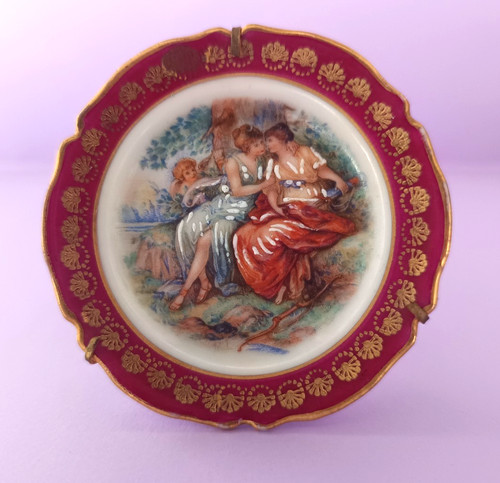 Piattino miniatura limoges - piattino,