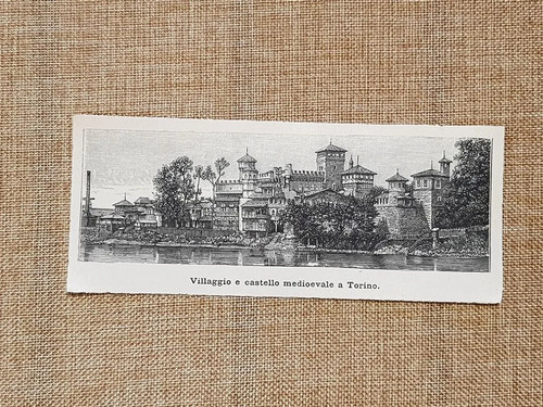 Torino nel 1898 villaggio - il, e
