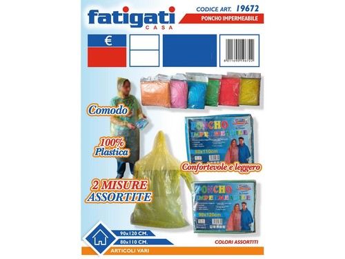 Impermeabile poncho - impermeabile,