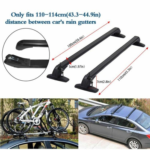 Pair car roof rail - car, luggage