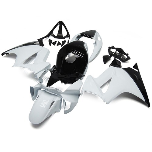 Injection white black fairing - white,