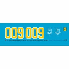 Decalcomanie Peddinghaus 1220001814 - Tiger II Stab/s.SS Pz.Abt.501 Oscha Paul Semetz