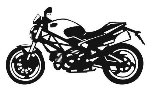 Ducati monster aufkleber - monster,