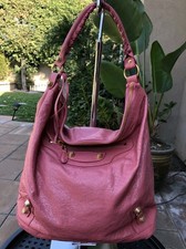 Borsa BALENCIAGA City Hobo usata in ottime condizioni (BACCHE ROSA) - Vintage - !!️RARA!!️ ✨️SPEDIZIONE GRATUITA✨️