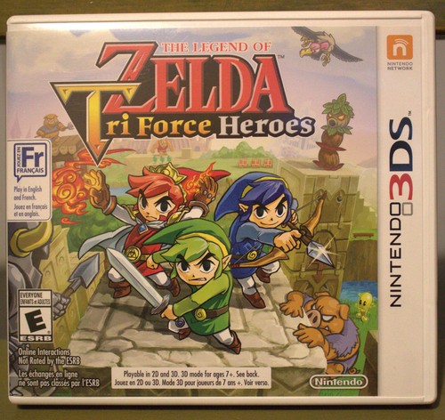 The legend zelda tri - legend, zelda: