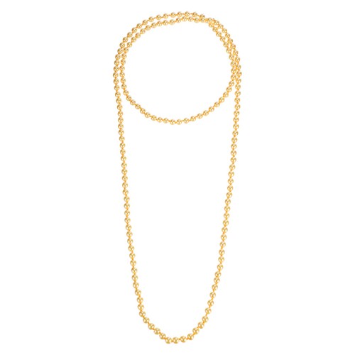 Collana lunga con perle - con,