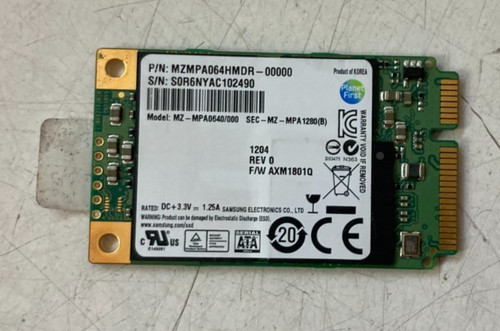 Ssd msata 64gb - ssd,