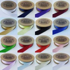 Nastro satinato 3mm 5m inviato su rotoli double face stretto 16 COLORE 5 10 20 metri...