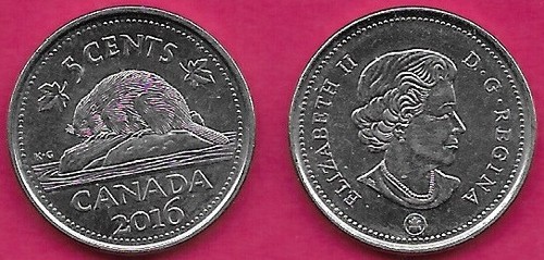 Canada centesimi 2016 - 2016, unc