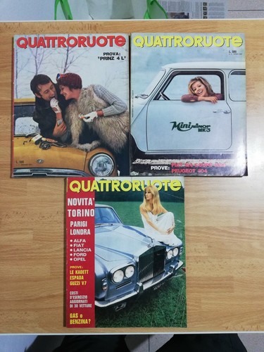 Quattroruote 1970 numeri - 1970,