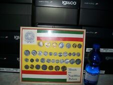 # 1 quadro di monete