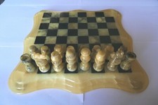 SCACCHIERA  IN ALABASTRO