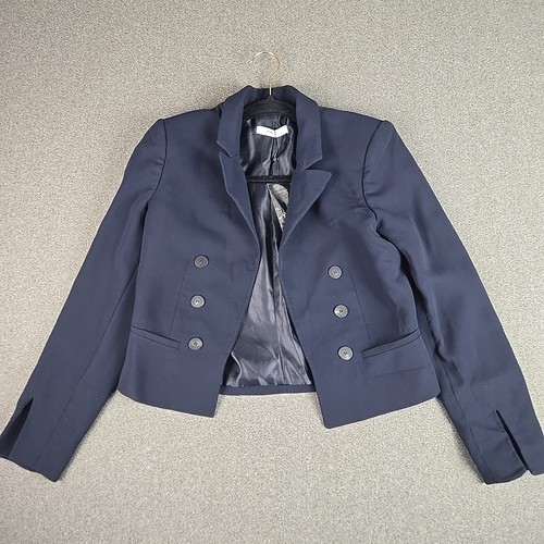 Blazer mango donna xxs - xxs, blu