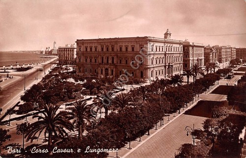 Cartolina bari corso cavour - cartolina, e