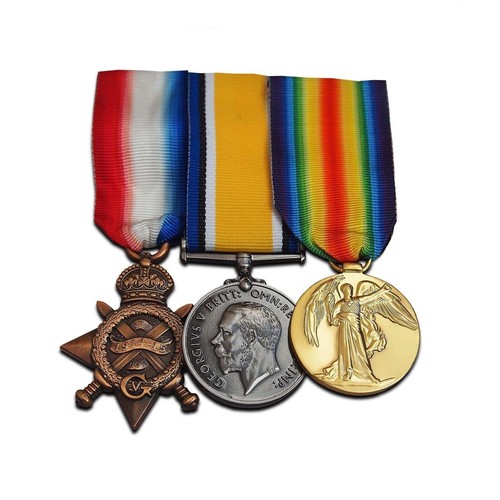 Trio medaglie militari - di,
