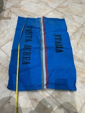 VINTAGE ITALIA POSTA MAIL BAG POST Posta Aerea Sacco Poste Italiane Vintage