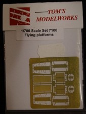 TOM'S MODELWORKS 7100 Flying Platforms parti di incisione fotografica 1:700