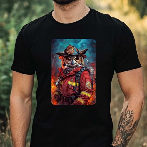 Shirt uomo gufo come - uomo,