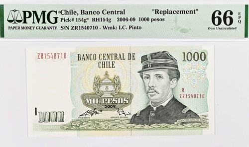 Cile 000 pesos 2009 - 1.000,