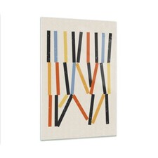 Quadro su Vetro 70x100cm Minimalismo Fricchettone Contemporaneo Stampe Murale