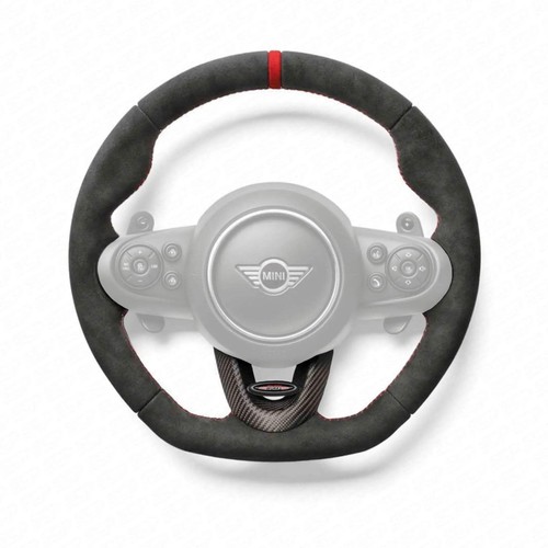 Volante alcantara con fondo - volante,