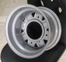 4 Cerchi in acciaio 12 pollici allargati artigianalmente, Fiat 500, 126 1° serie