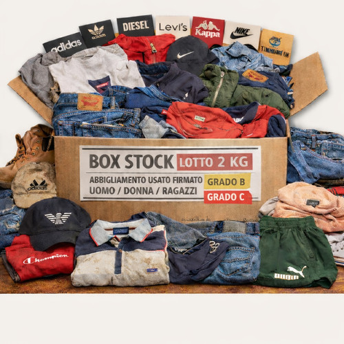 Box stock lotto 2 kg - –,