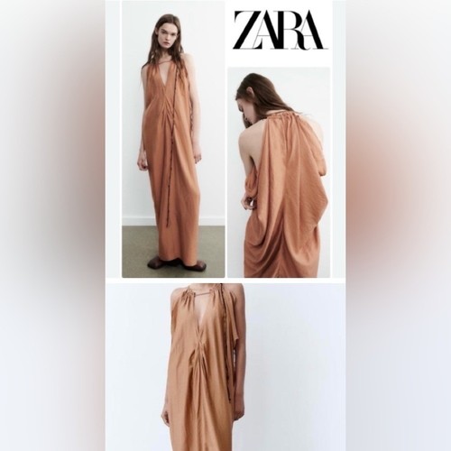 Zara tan maxi - tan, festival