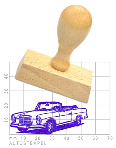 Timbro auto epoca - timbro, mercedes