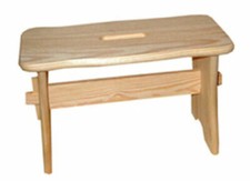 SGABELLO IN PINO CM40x20x22h