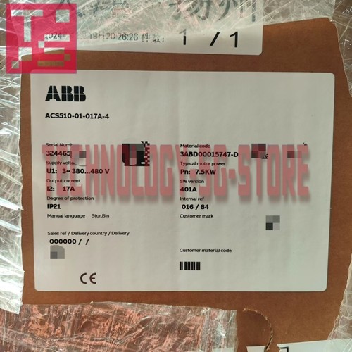 Abb acs510 017a 4 - abb, acs510-01-017a-4