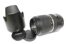 Obiettivo Tamron SP 70-300mm DI USD per fotocamere Sony A-Mount usato in confezione originale