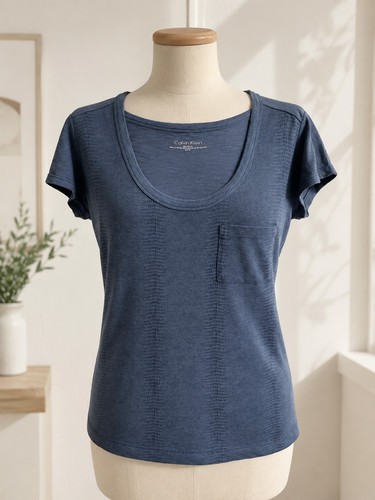 Calvin klein shirt - donna, blu