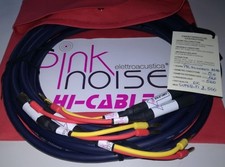 CAVI AMPLI/SPEAKER HI-END ALTISSIME PRESTAZIONI RAME PURO-SILICONE-GOLD 24K MT 5