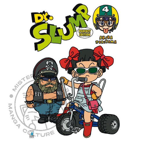 Manga slump e arale - -, dr.