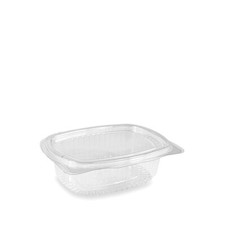 60 VASCHETTE OVALI IN PLASTICA PER ALIMENTI IN PET Da 250 CC TRASPARENTE