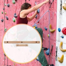 Arrampicata su roccia in legno