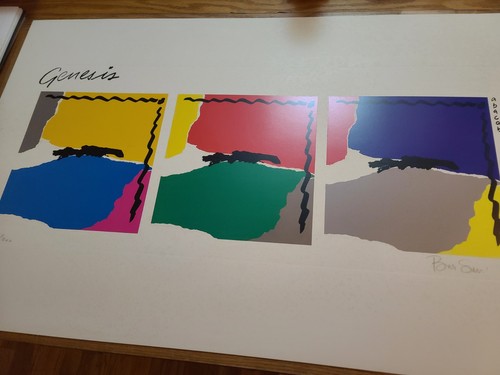 Album genesis abacab - abacab, stampa