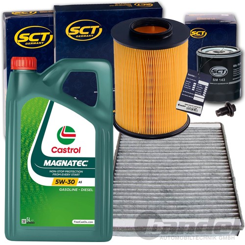 Kit filtro olio - filtro, castrol