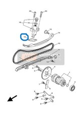 YAMAHA  GUARNIZIONE TENDI