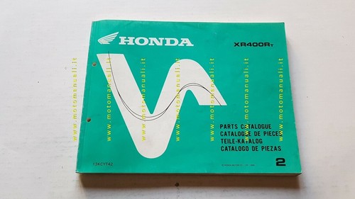 Honda 400 1995 catalogo - honda,