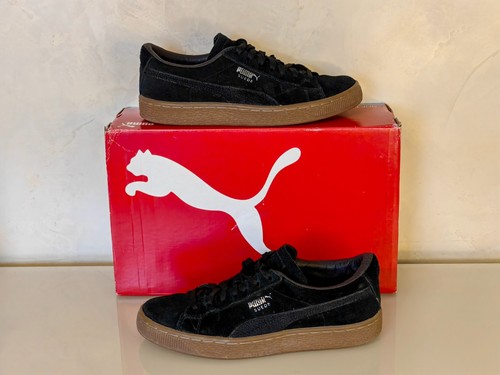 Sneakers puma scamosciate nere - puma,