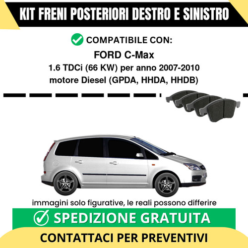 Pastiglie freno posteriori - freno,