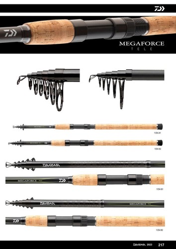 Daiwa megaforce tele m - daiwa,